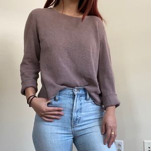 Eileen Fisher Cotton Sweater (M)